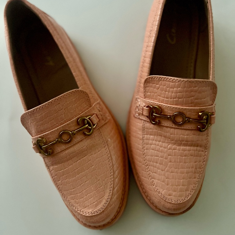 Circus by Sam Edelman Malibu Peach Size 10 Lug Sole Loafers - Picture 8 of 10